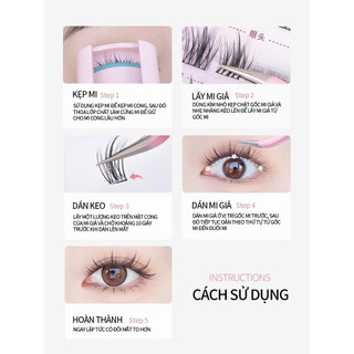 [Y255b] [HỎA TỐC] KEO DÁN MI giả tự dính MLEN DIARY 1.5ml - An toàn không gây kích ứng nhẹ nhàng nhanh khô và không mùi