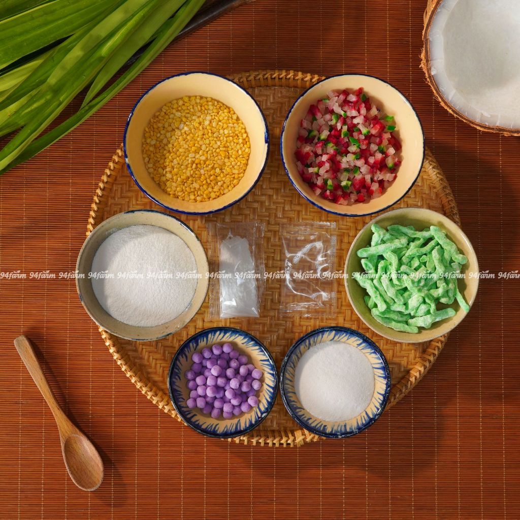 [1 set] Chè Sương sa hạt lựu 94farm nấu 12-15 chén