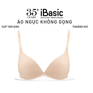 Áo ngực không gọng mút mỏng vải thoáng khí Tshirt iBasic BRAW086