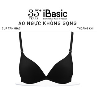 Áo ngực không gọng mút mỏng vải thoáng khí Tshirt iBasic BRAW086