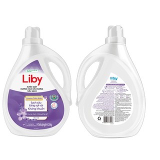 Nước giặt LIBY Hương Lavender túi 3kg, sạch sâu, giữ màu sợi vải