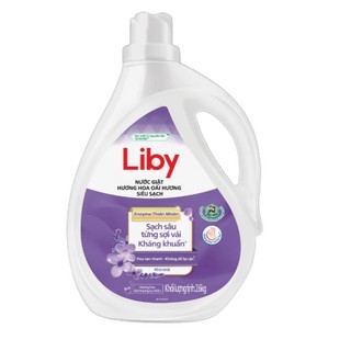 Nước giặt LIBY Hương Lavender túi 3kg, sạch sâu, giữ màu sợi vải