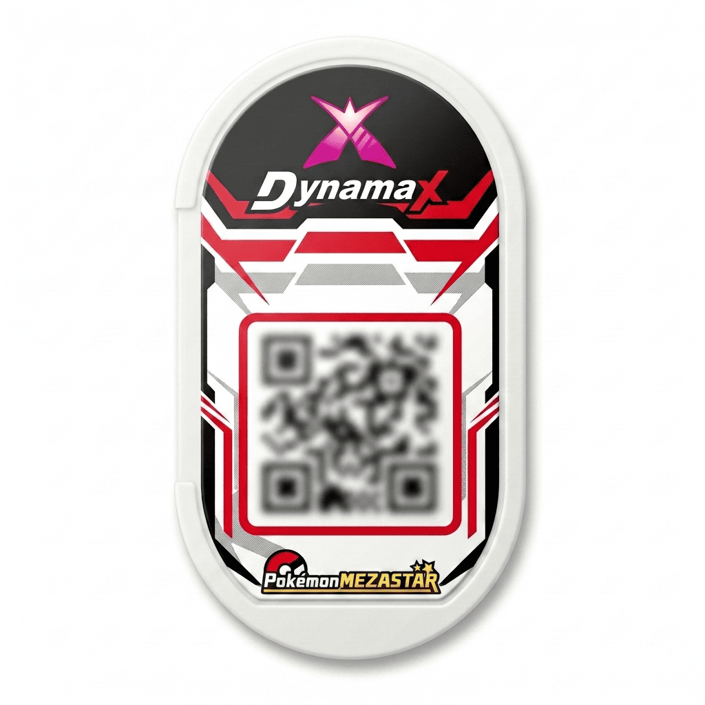 Thẻ QR 100% Dynamax Mezastar Hỗ Trợ Chiến Đấu 2 Mặt Quét Nhanh Tặng Kèm Bọc Thẻ Cao Cấp