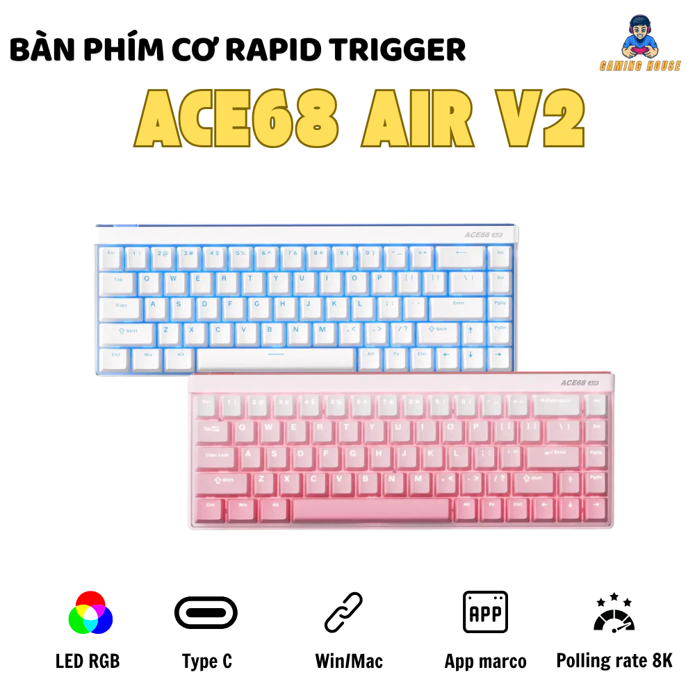 Bàn phím Mchose ACE68 Air V2