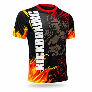 Áo Thun Võ Thuật Fighter K01 - Kickboxing Áo Thun Võ Thuật, Thể Thao Cực Đẹp