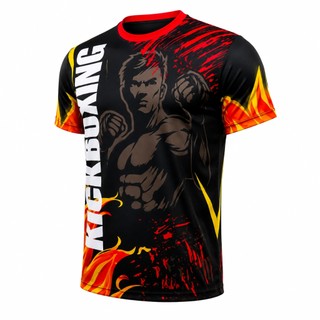 Áo Thun Võ Thuật Fighter K01 - Kickboxing Áo Thun Võ Thuật, Thể Thao Cực Đẹp