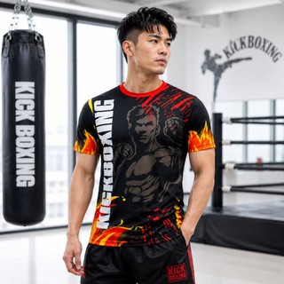 Áo Thun Võ Thuật Fighter K01 - Kickboxing Áo Thun Võ Thuật, Thể Thao Cực Đẹp