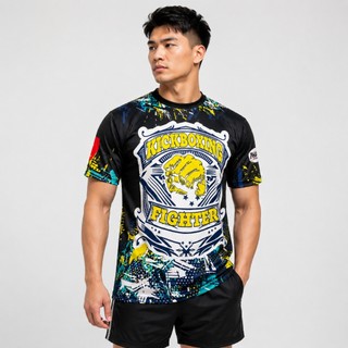 Áo Thun Võ Thuật Fighter K02 - Áo KickBoxing Áo Thun Võ Thuật Nam Nữ 2025