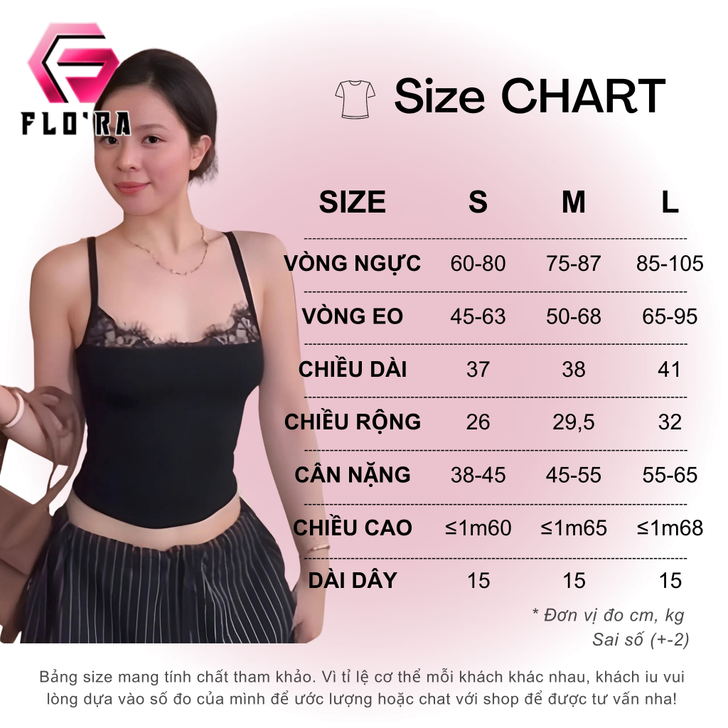 [BẢN MỚI] Áo Croptop HAI DÂY REN NGỰC Ver2 Thun Gân Sexy CR14, Áo Thun Nữ 2D Ôm Body Đẹp Tôn Dáng Flo'ra