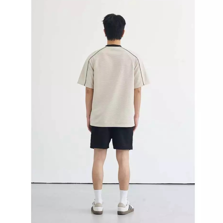 Set Đồ Tổ Ong Nam Nữ Unisex AZ FASHION Bộ Quần Áo Thun Waffle Ngắn Tay Mùa Hè Phom Rộng Thoáng Khí Bền Màu