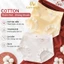 Quần Lót Nữ Cotton Mịn Cạp Cao Ôm Dáng Êm Ái, Quần Chip Nữ Đáy May Thấm Hút Kháng Khuẩn AMYBRA L6017