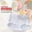 Quần Lót Nữ Cotton Mịn Cạp Cao Ôm Dáng Êm Ái, Quần Chip Nữ Đáy May Thấm Hút Kháng Khuẩn AMYBRA L6017
