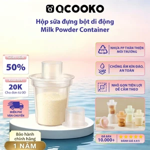 Tặng Kèm Sticker - Cốc trữ sữa bột cho bé mang đi, Cốc đựng sữa bột cho bé mang đi 80ml