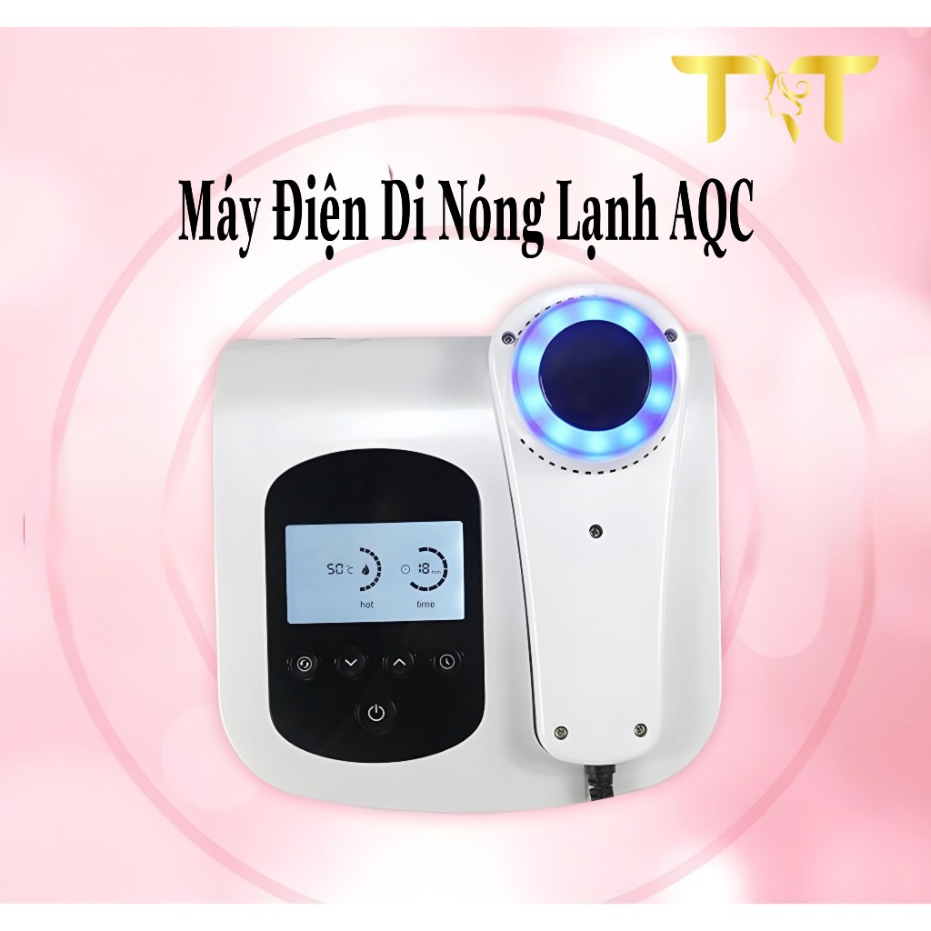 MÁY ĐIỆN DI NÓNG LẠNH AQC, ĐẨY TINH CHẤT, NÂNG CƠ XÓA NHĂN, SE KHÍT LỖ CHÂN LÔNG, TRẺ HÓA DA MẶT