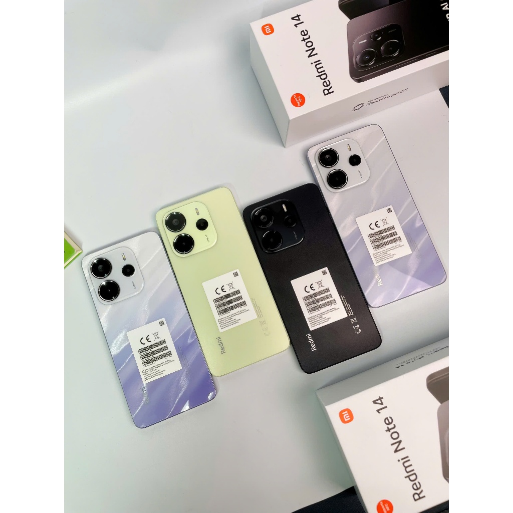 [Chính hãng] Điện Thoại Xiaomi Note 14 Fullbox Mới Nguyên Seal Màn AMOLED Cam 108MP NFC BH 18 Tháng