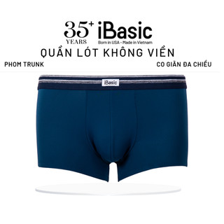 Quần lót nam iBasic trunk không lộ viền thoáng mát mềm mịn PANM125