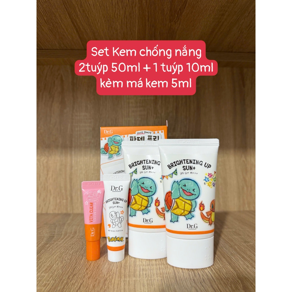 Kem chống nắng dưỡng sáng da Dr.G Brightening Up Sun+ SPF50+ PA+++ 10ml/20ml/50ml