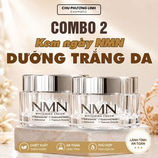 COMBO 2 Kem Ngày Trắng Da NMN Chuskin cao cấp - Hỗ Trợ Dưỡng Ẩm, Giúp Da Căng Bóng, Chống Lão Hóa