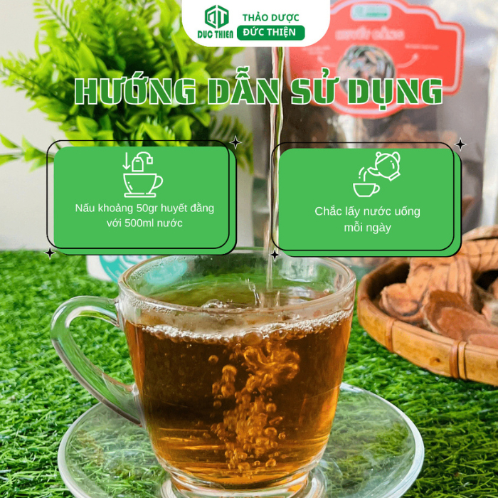 500g, 1kg Huyết Đằng (Cỏ Máu ) Loại 1 Đức Thiện  - Bồi Bổ Khí Huyết, Đau Nhức, Điều Hòa Kinh Nguyệt