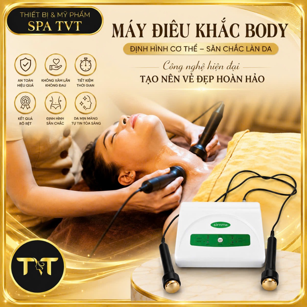 MÁY ĐIÊU KHẮC BODY SINGME – SĂN CHẮC DA, HỖ TRỢ GIẢM MỠ, TẠO FORM CƠ THỂ |MUA KÈM BỘ 3 KEM