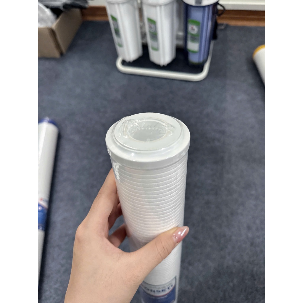 Lõi Lọc Số 3 20 INCH Bông PP 1 Micron Loại Bỏ Tạp Chất Nhỏ, Rong Rêu Trong Nước - Lọc Nước Đầu Nguồn