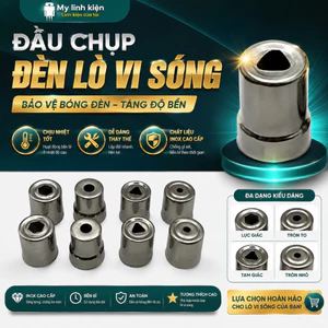 Chụp đầu đèn đầu chụp lò vi sóng tròn lục giác tam giác chất lượng tốt.