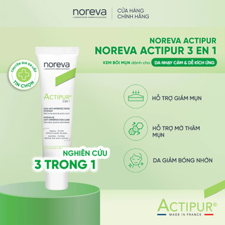 Combo GIẢM MUN và PHỤC HỒI Actipur 3in1 Intensive Anti-Imperfection Care 30ml & Cicadiane Repair Cream 40ml