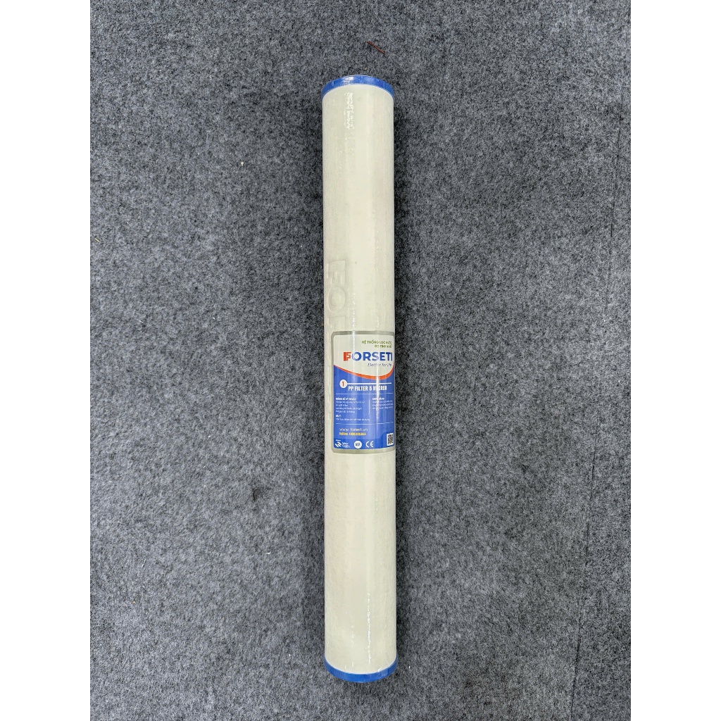 Combo 5 Lõi Lọc 20 Inch PP 5 Micron Bán Công Nghiệp Loại Bỏ Tạp Chất Có Kích Thước > 5 Micron Dành Cho Nước Đầu Nguồn