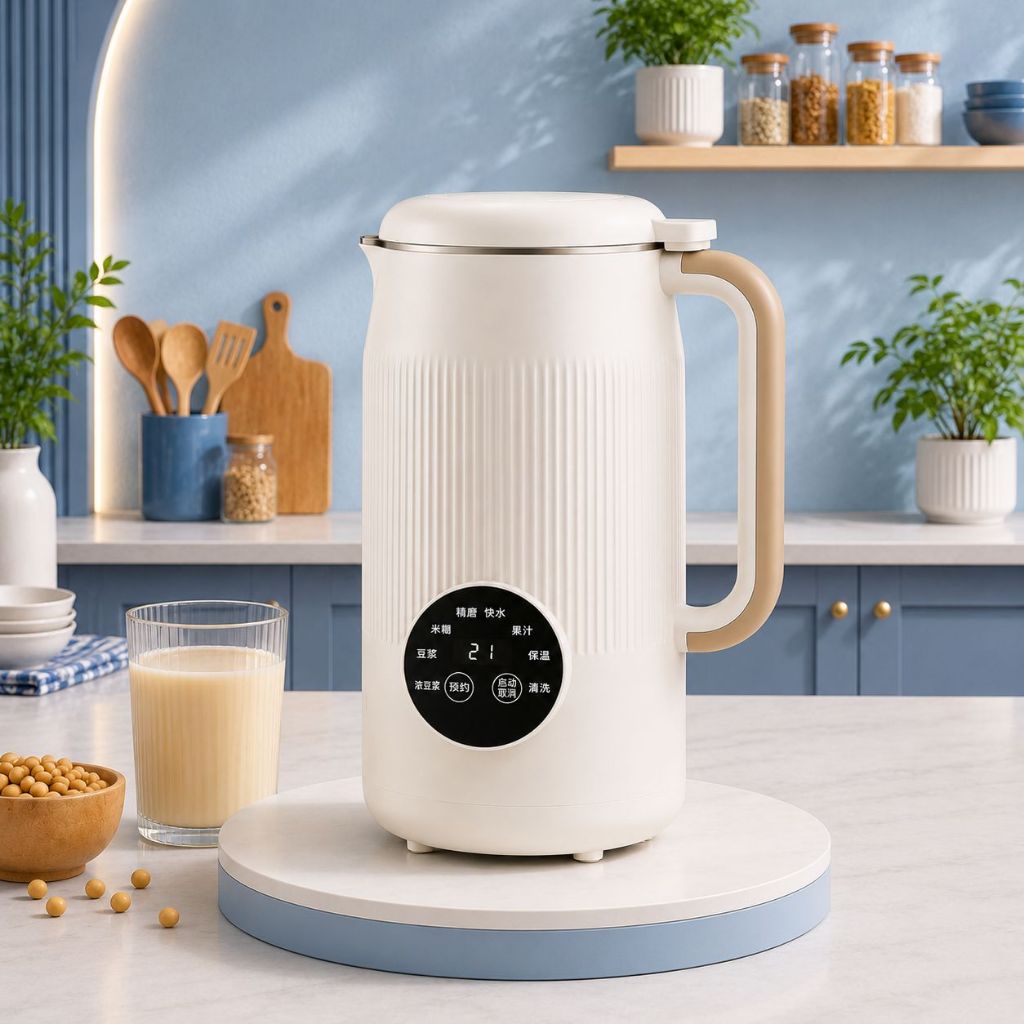 Máy Làm Sữa Hạt U15 – Xay Nhuyễn Mịn, 10 Lưỡi Dao Inox 304, 8 Chế Độ Nấu