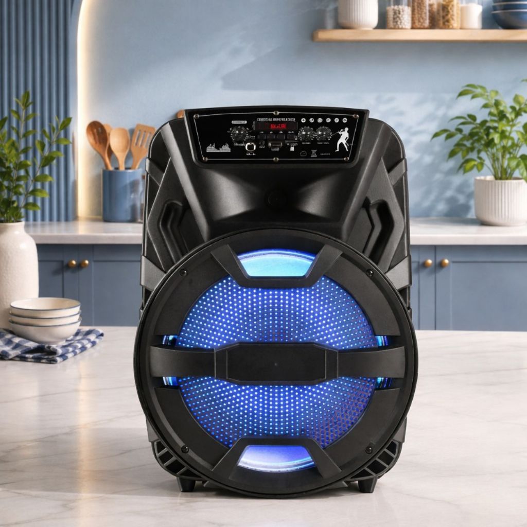Loa Bluetooth, loa Kéo, loa Karaoke GEDI-G GD-1235 plus - Bass 30 - Hàng Chính Hãng
