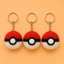 Móc khóa len quả cầu pokemon móc khóa thủ công handmade