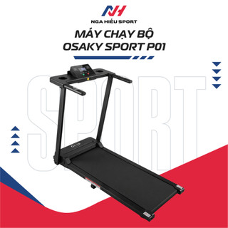 Máy chạy bộ OSAKY SPORT, Có thể gập lại,Giảm chấn chống ồn,Tốc độ tối đa 14km/h, Đi bộ, chạy bộ