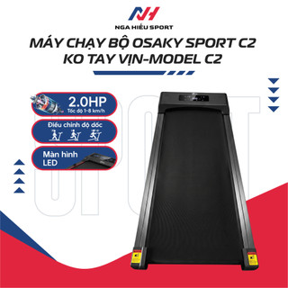 Máy chạy bộ OSAKY SPORT, Có thể gập lại,Giảm chấn chống ồn,Tốc độ tối đa 14km/h, Đi bộ, chạy bộ