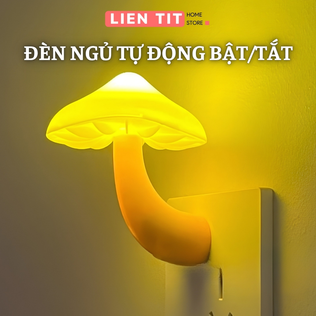 Đèn Ngủ Cảm Ứng Tự Tắt Bật Tiết Kiệm Điện Năng, Ánh Sáng Dịu Nhẹ Phù Hợp Làm Đèn Ngủ Ban Đêm