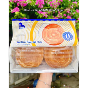 {Hott} Combo 2 Bịch {Bịch 4 Gói} Bánh Mì Đĩa Nhạc Ngàn Lớp Ăn Sáng Tiện Lợi 1 gói