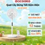 Quạt Cây Đứng Cao Cấp 7 Cánh Điều Khiển Từ Xa,Thiết Kế Cánh Quạt 2 Lớp Cung Cấp Luồng Gió Siêu Êm