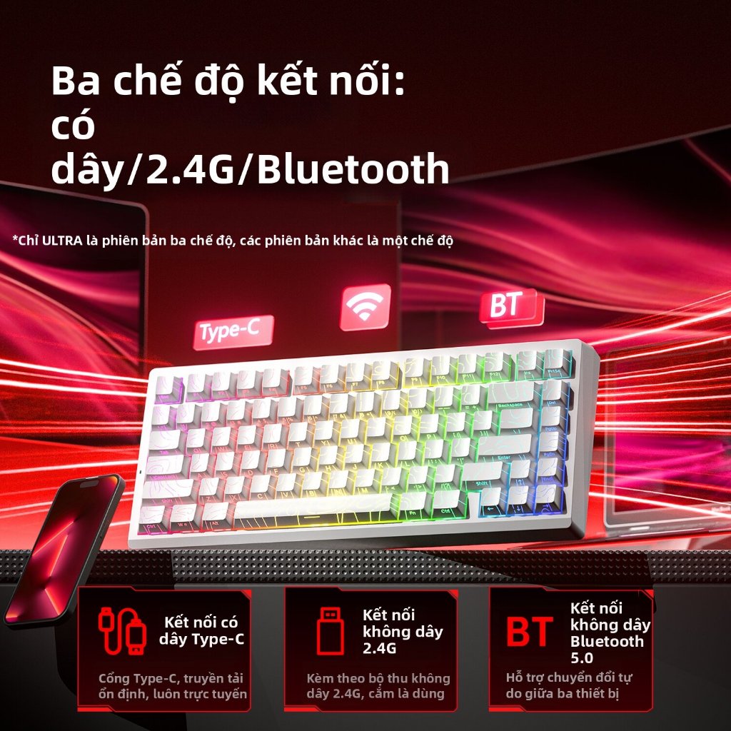 { HỎA TỐC } Bàn Phím GAMING LEOBOG A80RT PHÍM HE Từ Tính - Rapid Trigger Siêu Nhạy 0.01mm, Độ Trễ 0.1ms Chuyên Game FPS | BigBuy360 - bigbuy360.vn