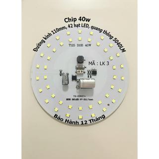 Bo Mạch Chip Đèn LED TRÒN 20W 30w 40w 50w 60w 220V thay thế bóng đèn