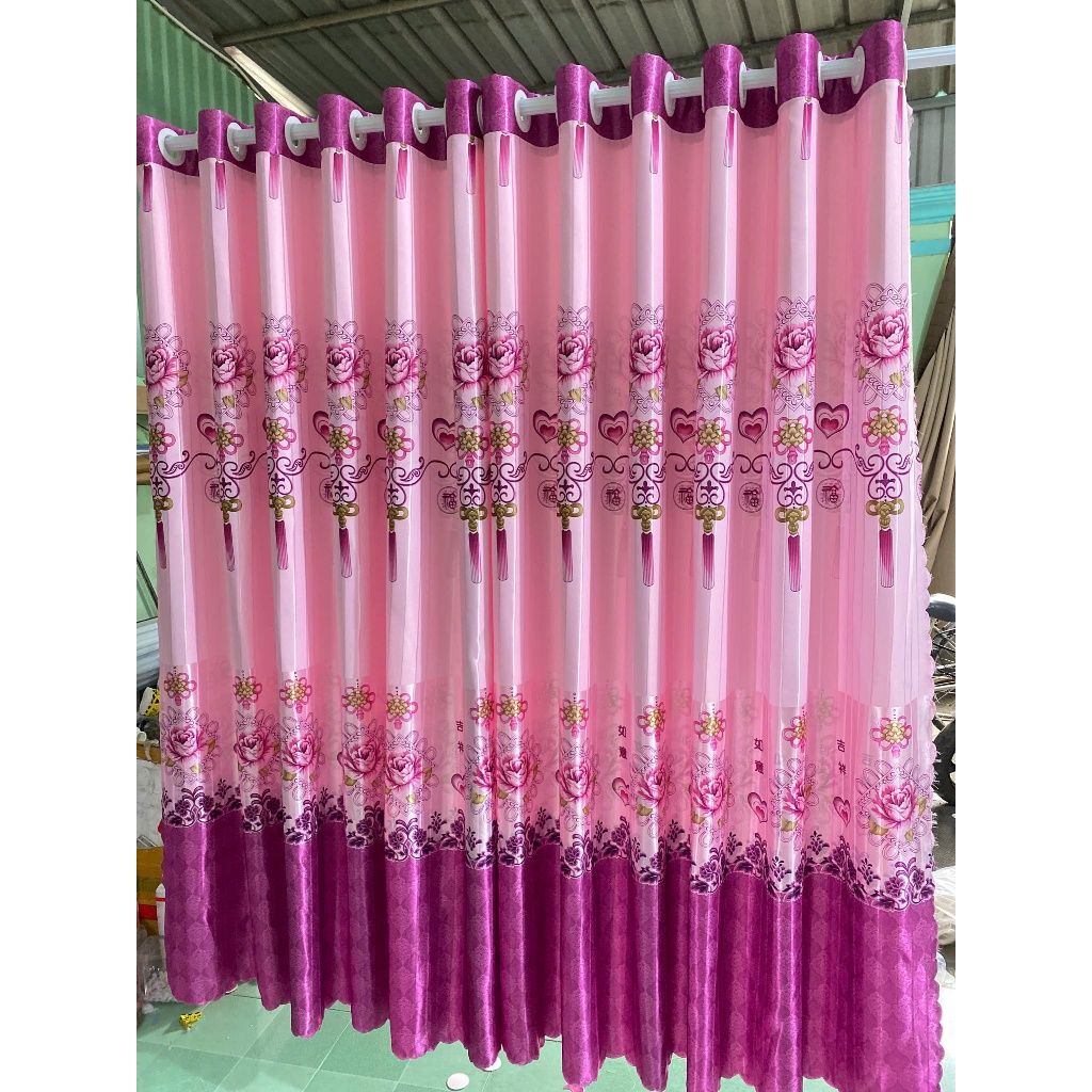 1 TẤM GẤM PHI BÓNG 2 MẶT 2 MÀ CHƯA CÓ CÂY TREO - TREO 1 TẤM MUA 1 TẤM _TREO 2 TẤM MUA 2 TẤM RÈM CỬA VIỆT HÀN