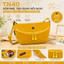TN40 - Túi Đeo Chéo Nữ Canvas Siêu Nhẹ Nhiều Ngăn, Túi Đeo Vai Thời Trang Chống Nước Dây Đeo Điều Chỉnh
