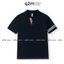 Áo Thun cổ V thương hiệu q2m , Bamàu Be Xanh Đen chất cotton lạnh Dệt cổ form Gọn mã AT.01