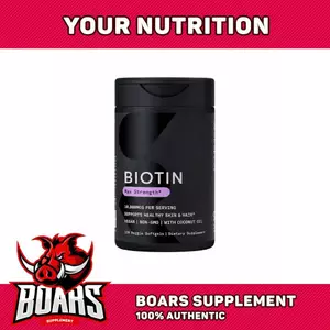 Sports Research Biotin 10000mcg With Organic Coconut Oil Viên Uống Biotin Dạng Viên Nang Mềm