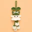 Halloween Móc khóa len handmade bé ma đồ thủ công
