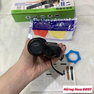 Micro Đa Năng DM 200S (1 cây) Tăng Âm Chống Nhiễu Dành Cho Tất Cả Loa Kéo, Amply Hỗ Trợ Zack 6.5mm.