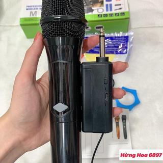 Micro Đa Năng DM 200S (1 cây) Tăng Âm Chống Nhiễu Dành Cho Tất Cả Loa Kéo, Amply Hỗ Trợ Zack 6.5mm.