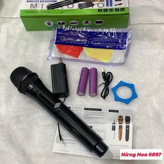 Micro Đa Năng DM 200S (1 cây) Tăng Âm Chống Nhiễu Dành Cho Tất Cả Loa Kéo, Amply Hỗ Trợ Zack 6.5mm.