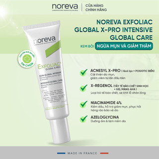 Noreva Exfoliac Global X-Pro 30ml Cho Da Dầu Mụn