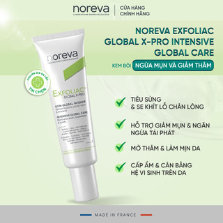 Noreva Exfoliac Global X-Pro 30ml Cho Da Dầu Mụn