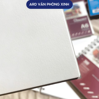 Sổ lò xo giấy vẽ Takeyo Romance A4 300gsm 20 tờ, giấy mỹ thuật đa năng vẽ màu nước marker acrylic S2