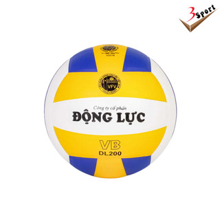 Quả bóng chuyền da Động Lực DL 200, bóng chuyền hơi Jatan chuyên nghiệp , Hàng Chính Hãng